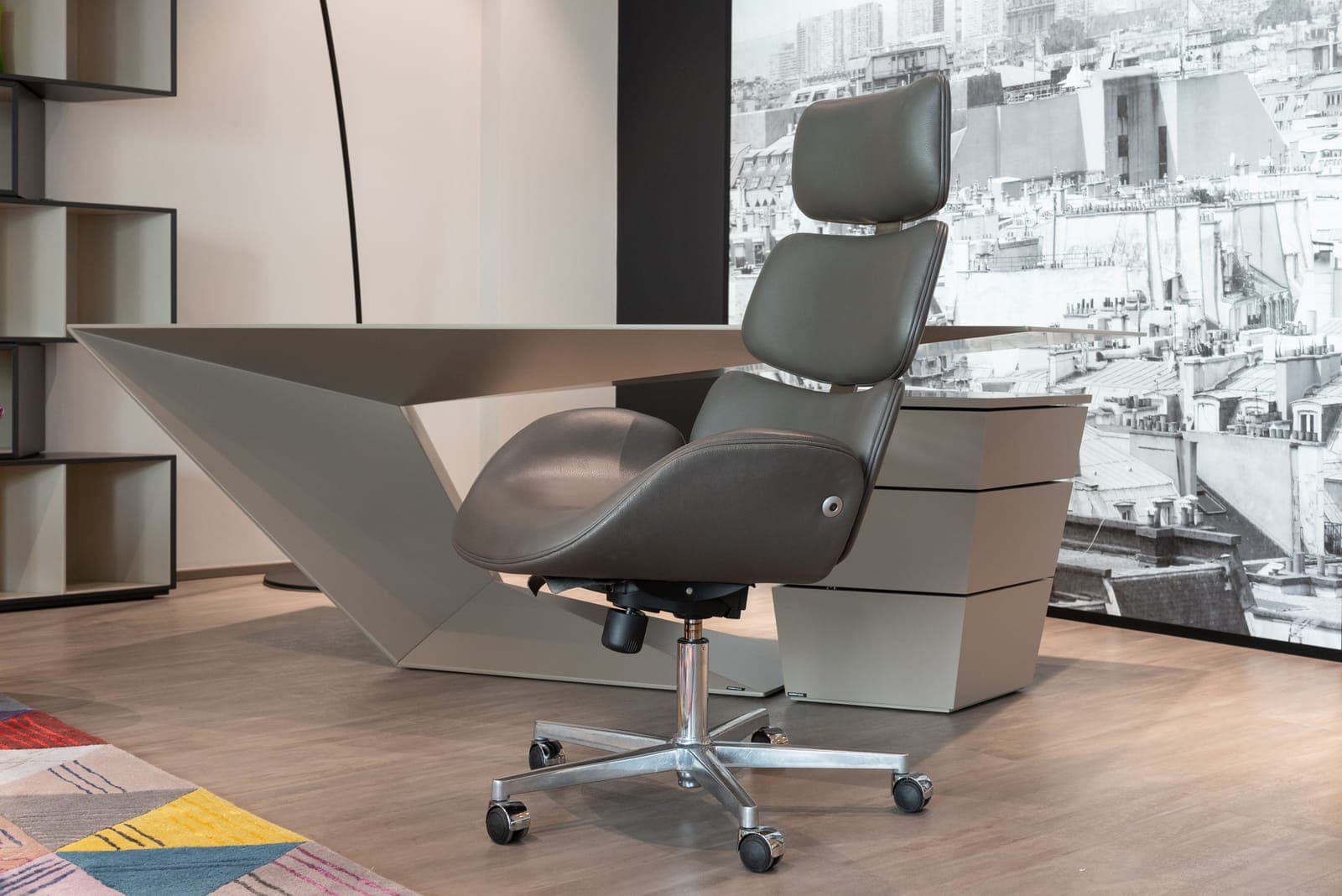 Two premium ergonomic chairs of different designs